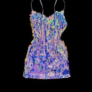 Forever 21+ mermaid sequin mini